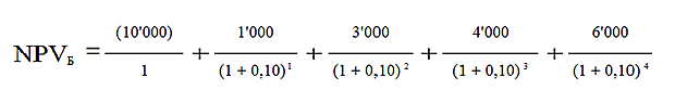 Proect B formula